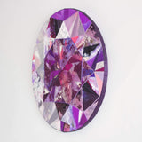 Birthstone: February, Amethyst Radiant Circle - 50cm